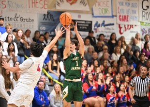 Santa Barbara Captures 72-60 Victory over San Marcos in Crosstown Showdown